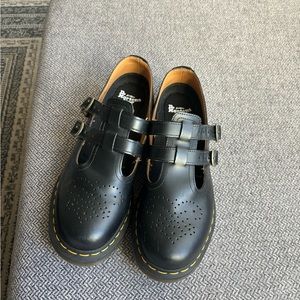 Doc Martens Double Strap Mary Janes Size 10